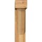 Ekena Millwork Traditional Block Rough Sawn Bracket w/ Offset Brace, Western Red Cedar, 6"W x 18"D x 22"H BKT0604X18X22TRA05RWR - alternate 3